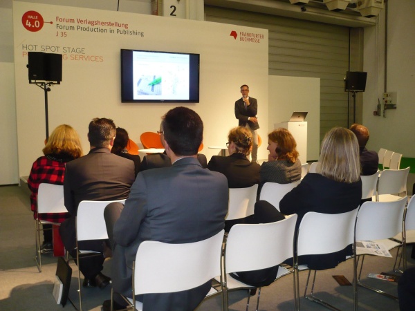 Großes Interesse beim Vortrag auf der Buchmesse 2016