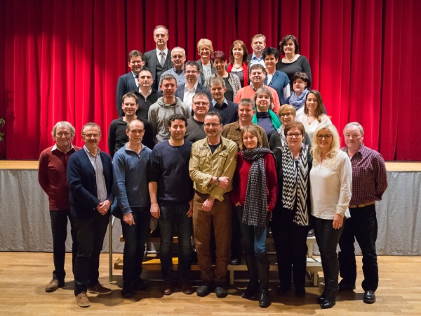 Die Betriebsjubilare des Jahres 2016