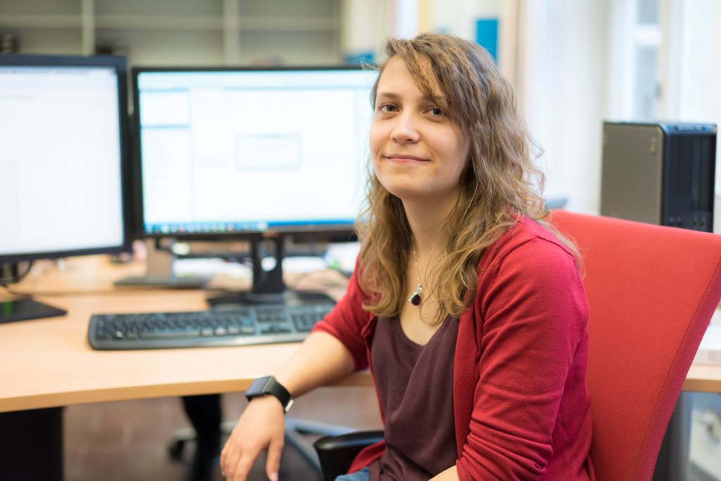 Franziska Pilz unterstützt unser Datenbank-Team