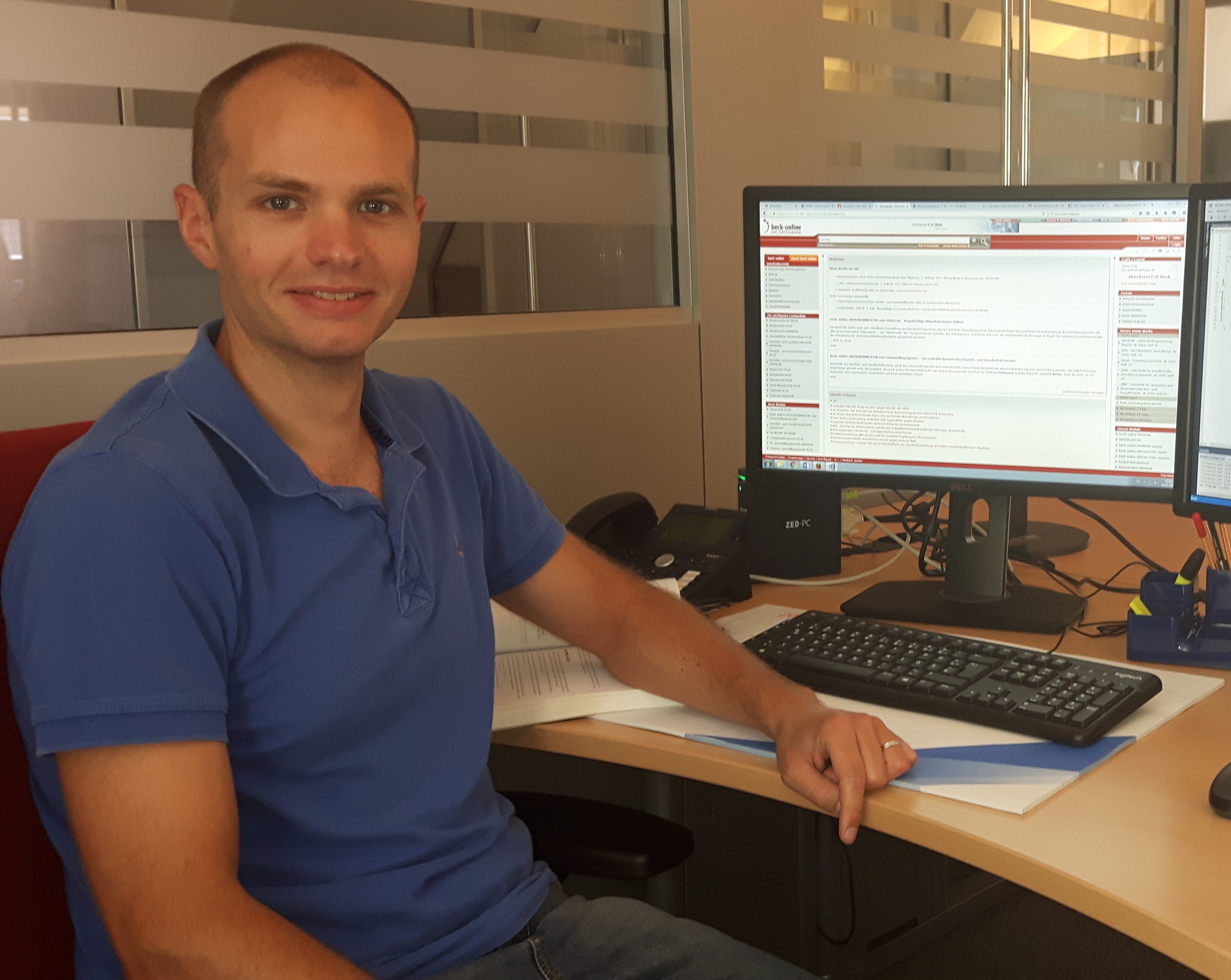Neuzugang im beck-online Team: Julien Fillion stellt sich vor!