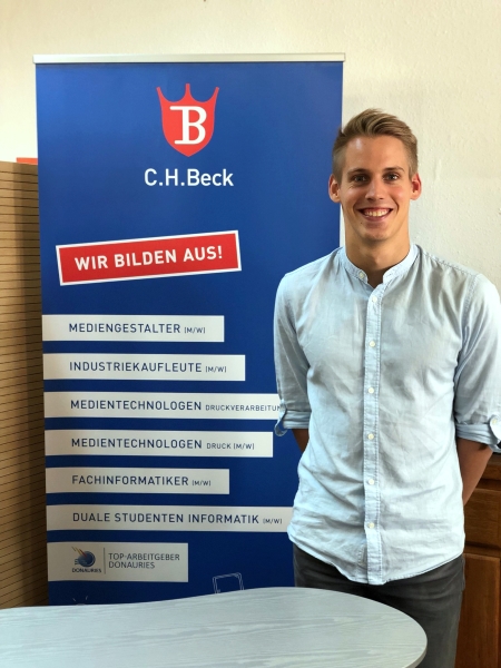 Ausbilder Phillip Dotzauer