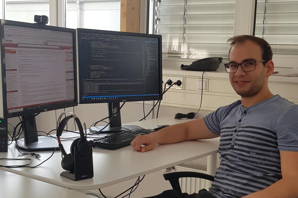 Wir begrüßen unseren neuen Mitarbeiter Thomas Rister