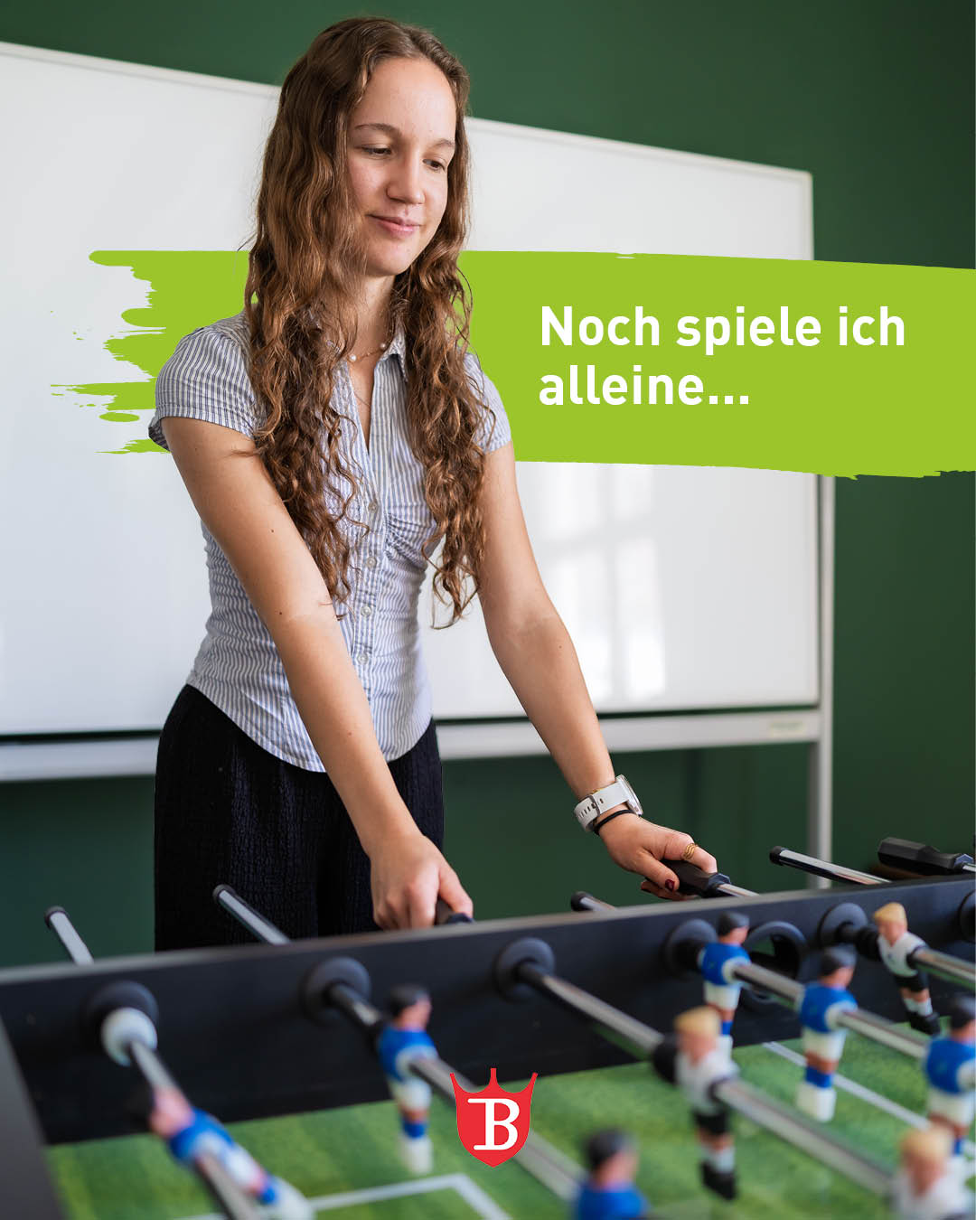 😊 Noch spiele ich alleine, aber nicht mehr lange! 😊