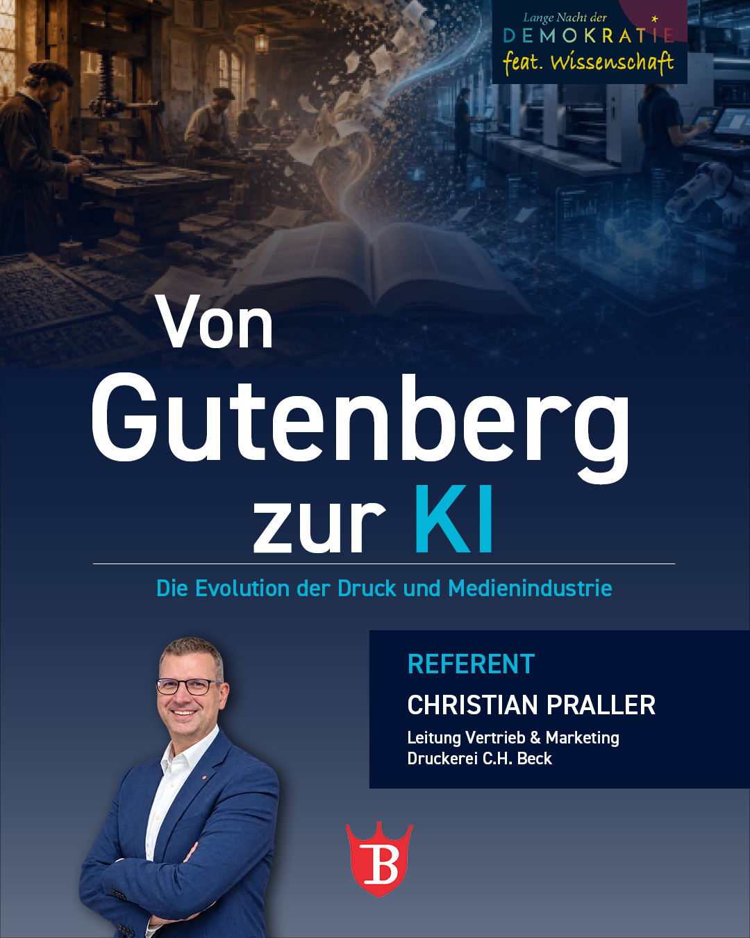 🔬 Am 2. Oktober 2026 lädt die Stadt Nördlingen ab 17 Uhr zur „Langen Nacht der Demokratie feat. Wissenschaft“ ein – Wir sind dabei! 🔬